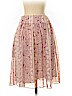 Ann Taylor 100% Polyester Pink Casual Skirt Size 00 (petite) - photo 2