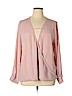 Shein 100% Polyester Pink Long Sleeve Blouse Size XL - photo 1