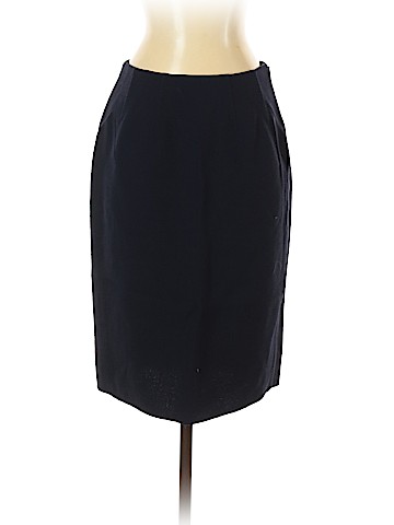 Oscar De La Renta Silk Skirt (view 1)