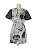Tibi Gray Casual Dress Size 4 - photo 1