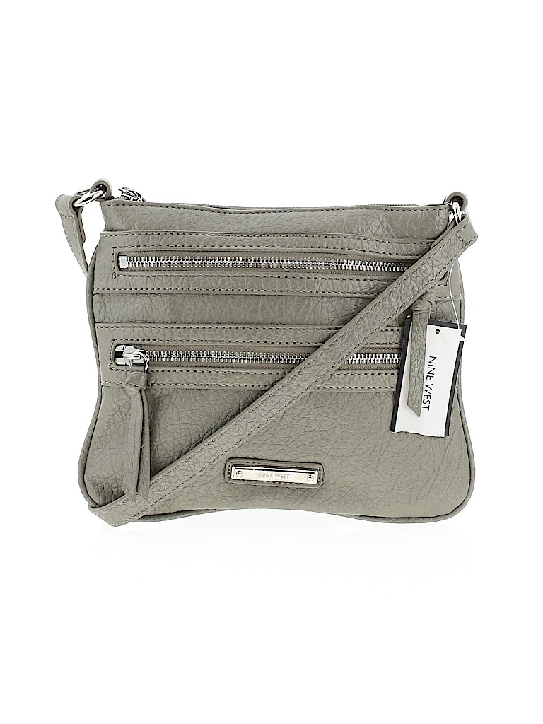 nine west grey crossbody