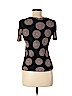 Armani Collezioni Black Short Sleeve Top Size 8 - photo 2