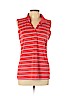Maggie Lane 100% Polyester Red Short Sleeve Polo Size XL - photo 1