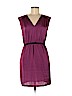 Ann Taylor LOFT 100% Polyester Purple Casual Dress Size 6 (petite) - photo 1