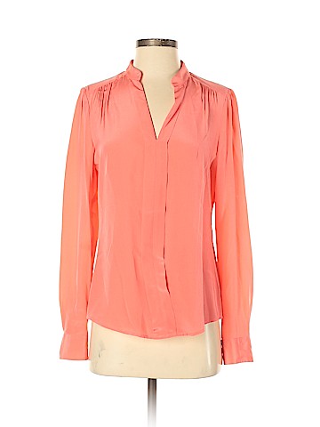 C. Wonder Long Sleeve Silk Top (view 1)
