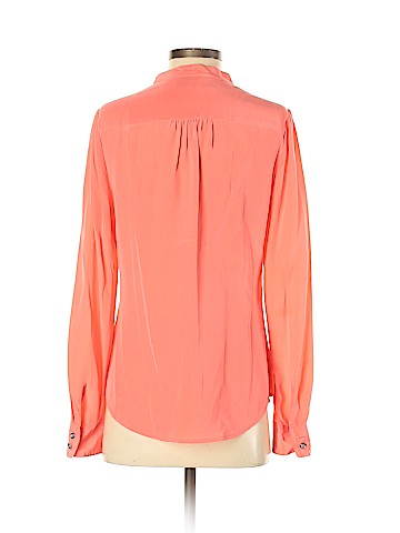 C. Wonder Long Sleeve Silk Top (view 2)