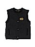 Rocawear 100% Polyester Solid Black Vest Size 16 - photo 1