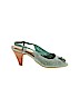 Seychelles Green Heels Size 7 - photo 1