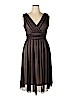 Assorted Brands 100% Polyester Brown Cocktail Dress Size 14 (petite) - photo 1