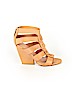 L.A.M.B. 100% Leather Tan Heels Size 6 1/2 - photo 1