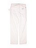 Gucci 100% Cotton Solid White Jeans Size 8 - photo 2