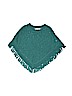 Pink Chicken Teal Poncho Size 2/3Y - photo 1