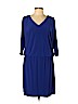 MSK Blue Casual Dress Size 12 - photo 1