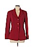 Armani Collezioni 100% Wool Red Wool Blazer Size EU (IT) 42 / US 6 - photo 1