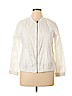 J. Crew Factory Store 100% Cotton White Jacket Size XL - photo 1