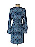 Ann Taylor LOFT Blue Casual Dress Size S (petite) - photo 2