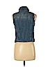 Cherokee Solid Blue Denim Vest Size 14 - photo 2