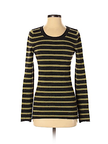 Aqua Cashmere Pullover Sweater (view 1)