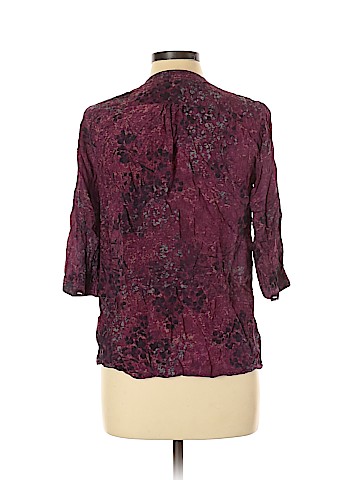 Banana Republic 3/4 Sleeve Silk Top (view 2)