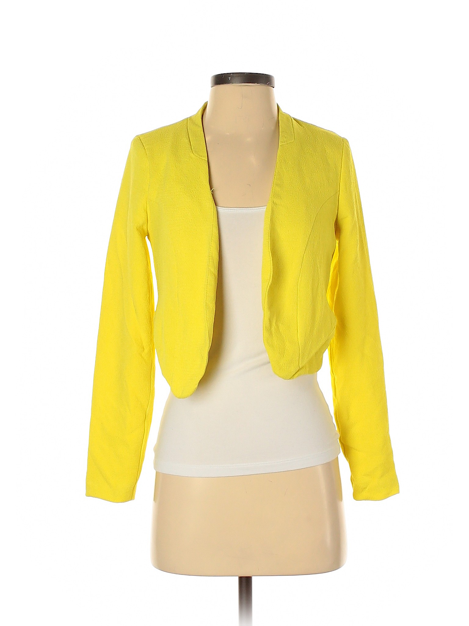 Yellow Decree XS Women Details Blazer about