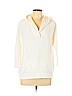 James Perse 100% Cotton Ivory Pullover Hoodie Size Lg (3) - photo 1