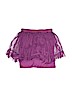 D-Signed Solid Purple Skirt Size 16 - photo 2