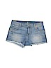 7 For All Mankind Blue Denim Shorts Size 30 waist - photo 1