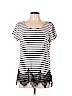 Maurices Black Short Sleeve Top Size l - photo 1