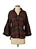 W by Worth 100% Rayon Brown 3/4 Sleeve Blouse Size P (petite) - photo 1