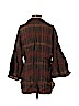W by Worth 100% Rayon Brown 3/4 Sleeve Blouse Size P (petite) - photo 2