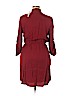 Worthington 100% Rayon Red Casual Dress Size 16 - photo 2