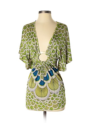 Mara Hoffman Short Sleeve Silk Top (view 1)