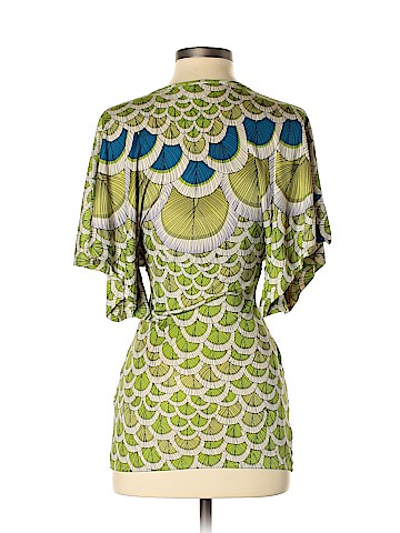 Mara Hoffman Short Sleeve Silk Top (view 2)