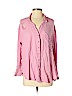 Free People 100% Rayon Pink Long Sleeve Button-Down Shirt Size XS - photo 1