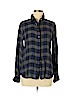 Ann Taylor LOFT Gray Long Sleeve Button-Down Shirt Size M - photo 1