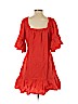 Joie 100% Cotton Red Casual Dress Size M - photo 2