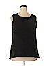 Adrienne Vittadini Black Sleeveless Top Size XXL - photo 1