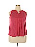 Lucky Brand Pink Sleeveless Top Size 2X - photo 1