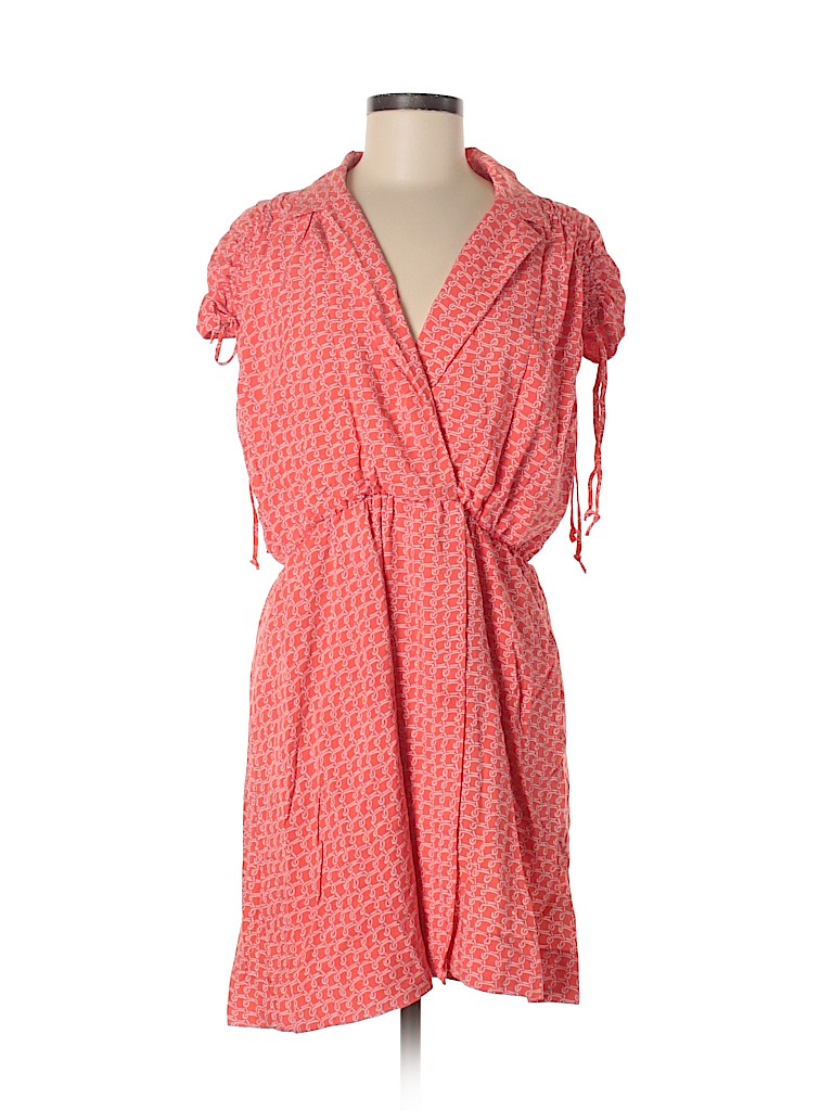 Maeve Orange Casual Dress Size M (petite) - photo 1