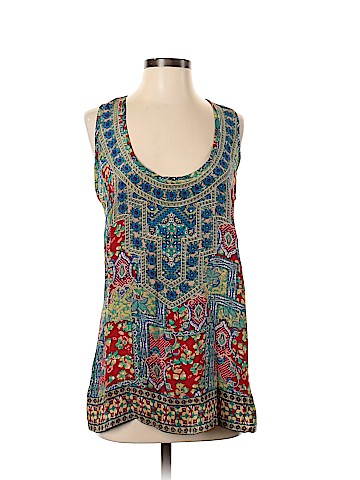 Tolani Sleeveless Silk Top (view 1)