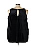 Old Navy 100% Polyester Black Sleeveless Blouse Size 3X - photo 2