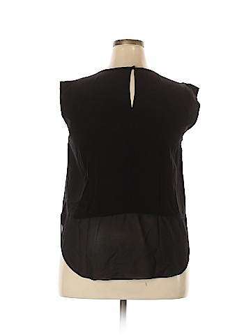 Pixley Sleeveless Silk Top (view 2)