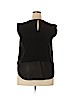 Pixley 100% Silk Black Sleeveless Silk Top Size XXL - photo 2