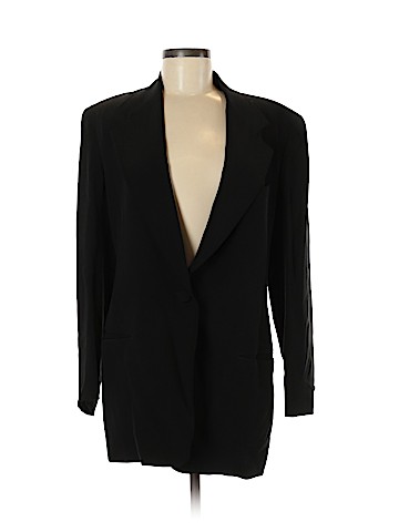 Donna Karan New York Silk Blazer (view 1)