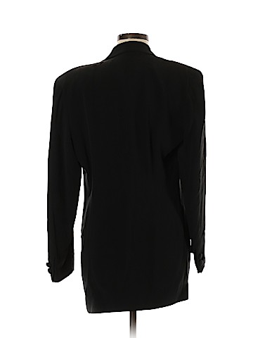 Donna Karan New York Silk Blazer (view 2)