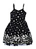 Justice 100% Cotton Black Dress Size 14 - photo 1