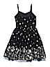Justice 100% Cotton Black Dress Size 14 - photo 2