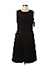 Calvin Klein 100% Polyester Black Casual Dress Size 6 - photo 1