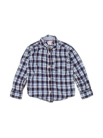 Carter's Long Sleeve Button-Down Shirt (view 1)