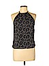 Johnny Was 100% Silk Black Sleeveless Silk Top Size M - photo 1